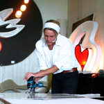 Beim Sägen von Plexiglas