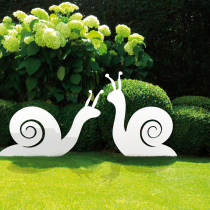 Schnecke Luise, 76,2 cm - Schnecke Luis, 90 cm, davon ca. 20 cm zum Stecken