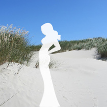 Josephine, 140 cm, davon ca. 20 cm zum Stecken